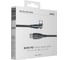 Дата-кабель PERO DC13 ULTIMATE PD Type-C to Type-C, поворотный 180?, 60W, 2m, Black PRDC-13CC2M 3