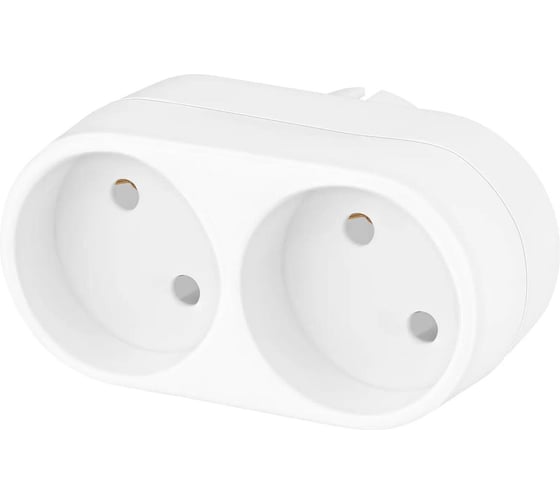 Сетевой разветвитель Buro BU-PS2-W (2 розетки) белый (пакет ПЭ) 352746