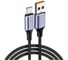 KS-is Кабель QC USB A - USB C () 480Mbps, 6A 120W, 1м, черный KS-732BB-1 1