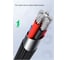 KS-is Кабель QC USB A - USB C () 480Mbps, 6A 120W, 1м, черный KS-732BB-1 3