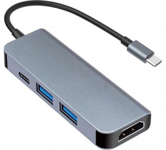 Док станция KS-is USB-C 4 в 1 KS-505