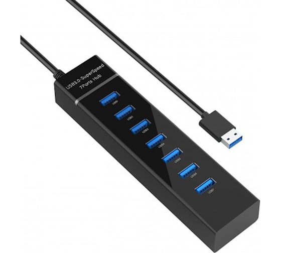 USB хаб KS-is 7xUSB 3.0 в USB 3.0 Type A M KS-569A