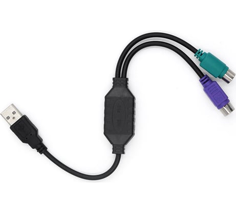 Кабель-переходник Mirex USB AM - 2 x PS/2 BCX-PC-002 13700-USBAMPS2