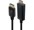 Кабель-переходник KS-is 4K DP M в HDMI M (KS-752) активный KS-752-1.8 2