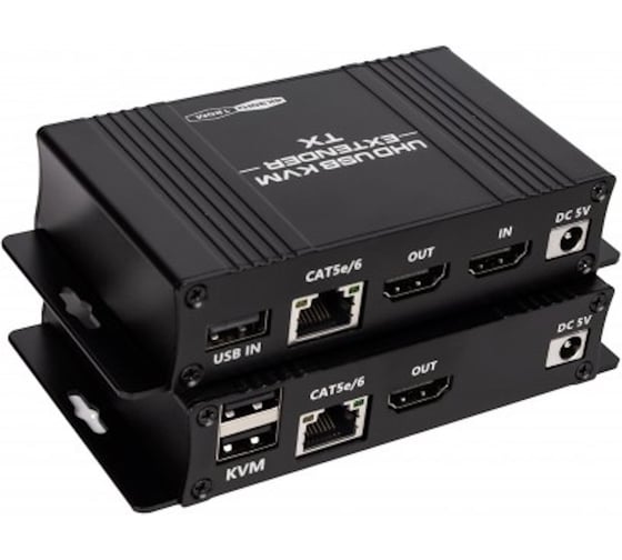 Удлинитель KS-is 4K HDMI 3D UTP Cat6 120м KS-430A