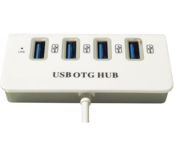Кабель KS-is Micro USB hub KS-341