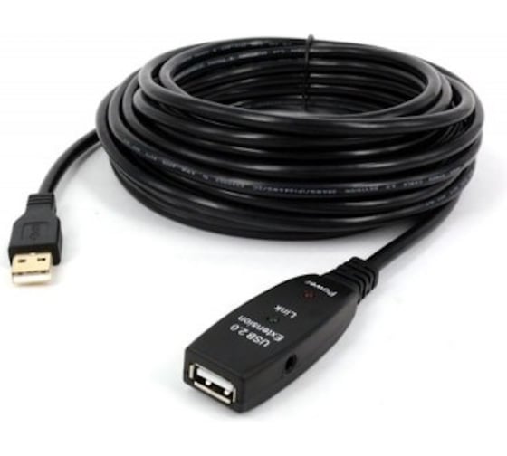 Кабель KS-is удлинитель активный USB 2.0 A M A F (KS-866) KS-866-30