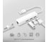 Адаптер с USB хабом KS-is USB RJ45 LAN KS-311 3