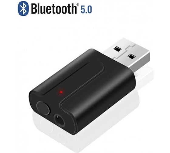 Адаптер KS-is USB, Bluetooth 5.0, 2в1 KS-409
