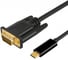 Кабель KS-is USB-C на VGA 1.8м KS-415 1