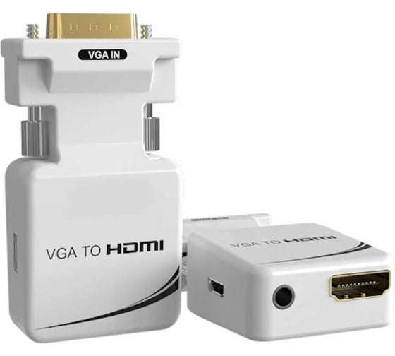 Адаптер KS-is VGA M в HDMI F с аудио () KS-427