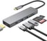 Док станция KS-is USB-C 6 в 1 () KS-099D 1