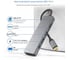 Док станция KS-is USB-C 6 в 1 () KS-099D 2