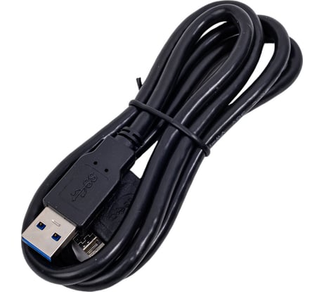 Соединительный кабель Mirex USB 3.0 AM-microBM 1 метр, двойной экран 13700-AMCR10U3