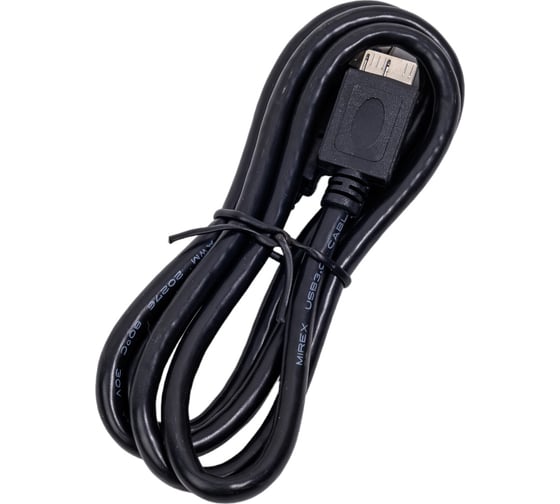 Соединительный кабель Mirex USB 3.0 AM-microBM 1 метр, двойной экран 13700-AMCR10U3
