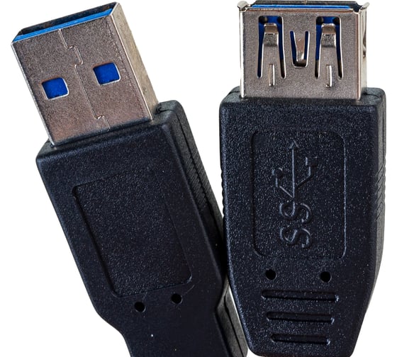Удлинительный кабель Mirex USB 3.0 AM-AF 1,8 метра, двойной экран 13700-AMAF18U3