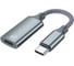 Адаптер KS-is USB-C M, Lightning F, для передачи аудио и зарядки KS-838GR-D1 1