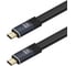 Кабель KS-is TE USB-C, USB-C, 4K, 10 Гбит/с, 100 Вт, 0.8 м KS-564FC-80 1