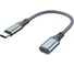Адаптер KS-is USB-C M, Lightning F, для зарядки и передачи данных KS-838Gr-C 1