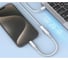 Адаптер KS-is USB-C M, Lightning F, для зарядки и передачи данных KS-838Gr-C 4