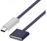 Кабель для зарядки KS-is USB-C M, MagSafe 3 F, 2 м, синий KS-806gen3-Bu-2 1
