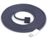 Кабель для зарядки KS-is USB-C M, MagSafe 3 F, 2 м, синий KS-806gen3-Bu-2 3
