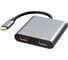 Адаптер KS-is USB Type-C M, 2xHDMI KS-927 1