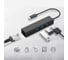 USB-C хаб KS-is USB 3.0, RJ45 Gigabit LAN KS-410 2