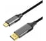 Кабель адаптер KS-is USB-C M в DP M 1.8м KS-514 2