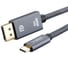 Кабель KS-is адаптер премиум USB-C M DisplayPort 1.4 M 1.8м серый KS-536PO 1