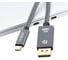 Кабель KS-is адаптер премиум USB-C M DisplayPort 1.4 M 1.8м серый KS-536PO 3