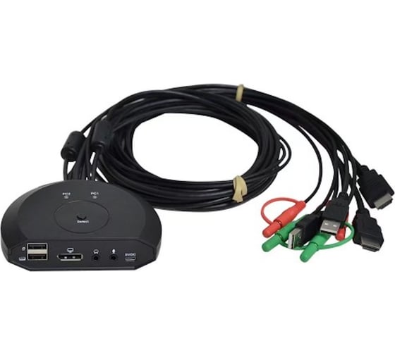 KVM переключатель KS-is HDMI, Audio, USB x 2 KS-767