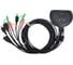 KVM переключатель KS-is HDMI, Audio, USB x 2 KS-767 4
