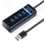 USB хаб KS-is 1xUSB 3.0 3xUSB 2.0 F в USB 3.0 Type A M 1м KS-532A1 1
