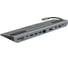 Стыковочная станция DIGMA DS-991 USB Type-C серый 1xHDMI 1xDP 1xminiDP 1xRJ-45 1xUSB Type-C 3xUSB 3. 2032006 1