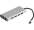 Стыковочная станция DIGMA DS-051 USB Type-C серебристый 1xHDMI 1xVGA 1xRJ-45 1xUSB Type-C 1xUSB 3.0 1983281 1
