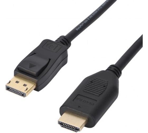 Кабель-переходник активный KS-is KS-779 DisplayPort M - HDMI M, 2K KS-779-3 1