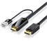 Кабель KS-is HDMI - DisplayPort, 4K, 1.8 м KS-501K 1