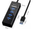 USB хаб KS-is 1xUSB 3.0 3xUSB 2.0 F в USB 3.0 Type A M () KS-728 1