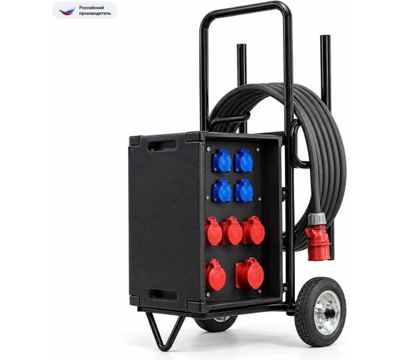 Щит с розетками переносной EVEREST EVOL 0721-0930-451