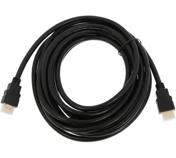 Кабель HDMI Windigo HDMI(m)-HDMI(m), v 1.4, 7.5 м, позолоченные разъемы, 3D, 4K, черный 5698342