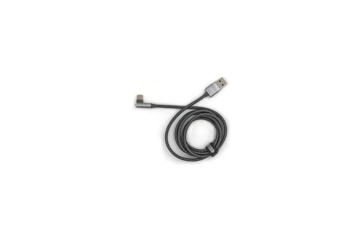 USB-кабель BYZ AM-Type-C 1,2 метра, 2.4A, силикон, угловой ...