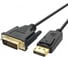 Кабель-переходник KS-is KS-453 DisplayPort - DVI M-M KS-453-3 1