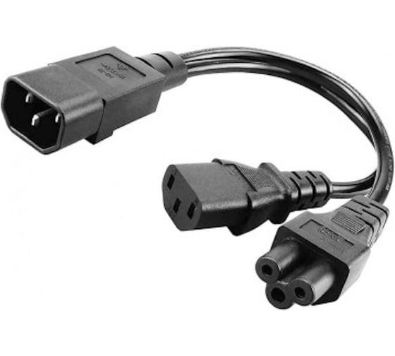 Кабель-переходник KS-is IEC-C14 - IEC-C13 + IEC-C5 KS-930A