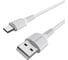 Кабель USB Borofone BX16 для Micro USB, 2.0A, длина 1м, белый 762154 1