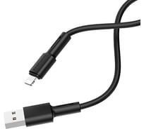 Кабель USB Borofone BX31 для Lightning, 2.4А, длина 1м, черный 811680
