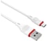 Кабель USB Borofone BX17 для Micro USB, 2.4A, длина 1м, белый 762163 1