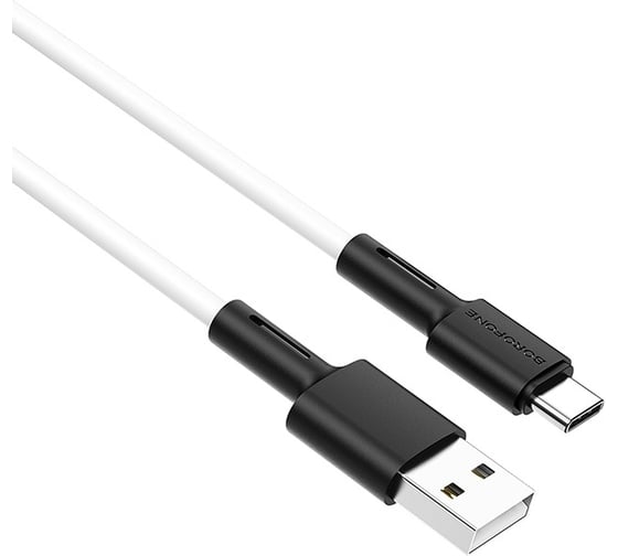 Кабель USB Borofone BX31 для Type-C, 3.0А, длина 1м, белый 811681 1