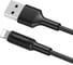 Кабель USB Borofone BX1 для Lightning, 2.0А, длина 1м, черный 821393 3