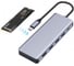 Док станция KS-is USB Type C 6 в 1 KS-956A 1